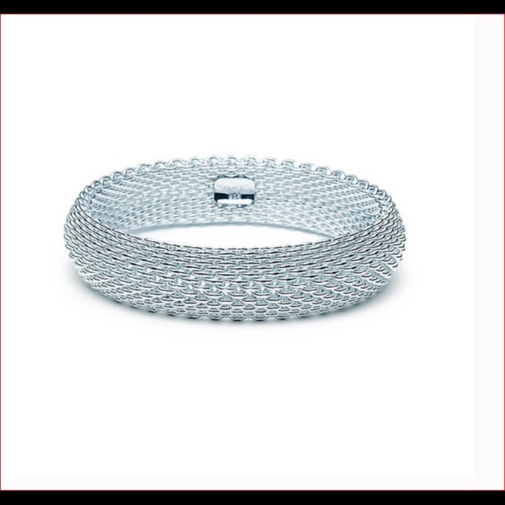 Authentic Tiffany & Co. Somerset Mesh Bracelet